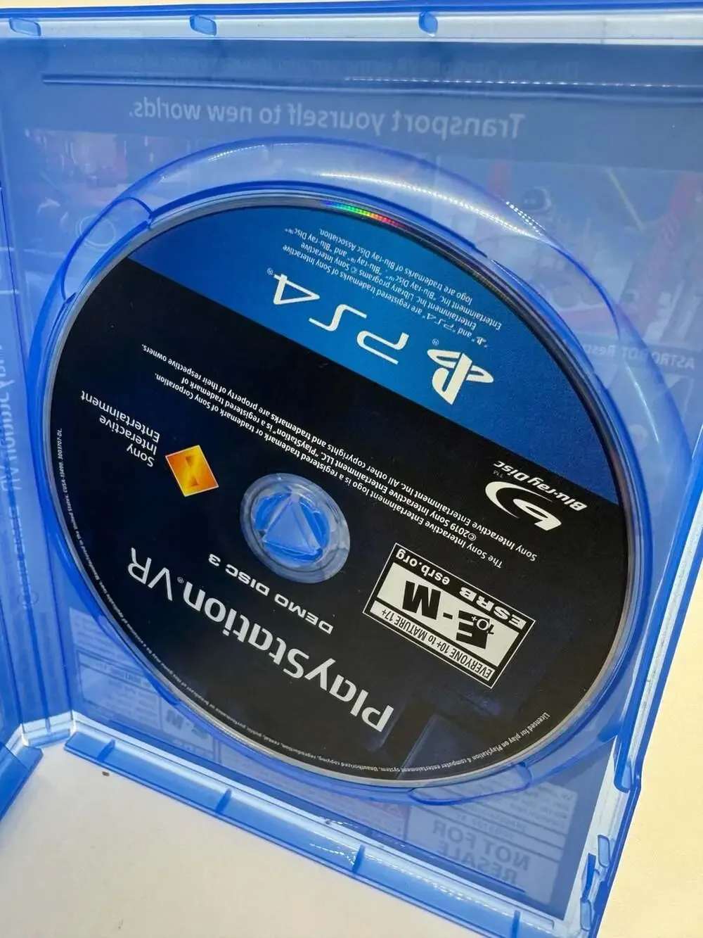 PlayStation VR Demo Disc 3 for Sony PlayStation 4